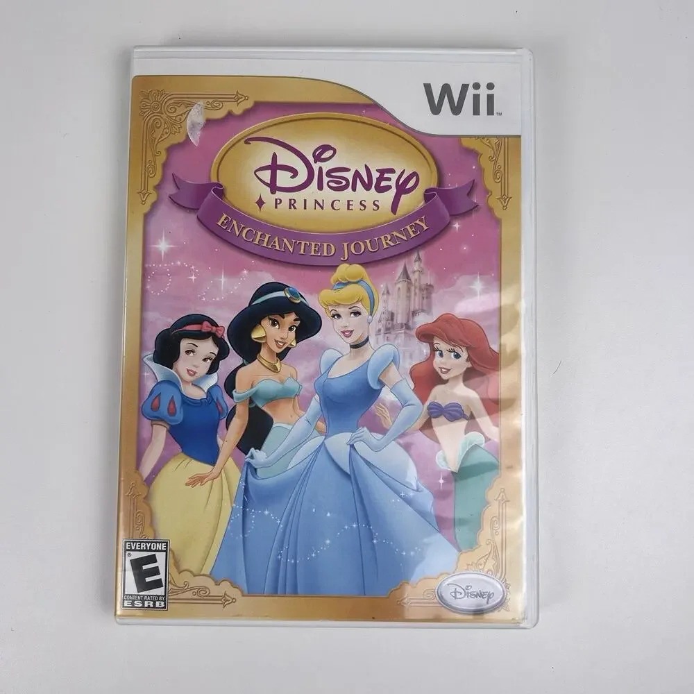 Disney Princess: Enchanted Journey Nintendo Wii Complete CIB Game Manual Tested